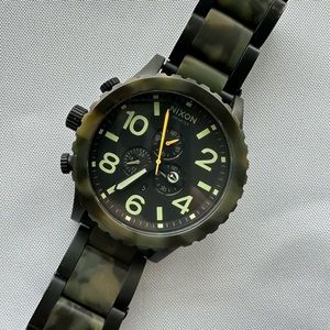 Nixon watch 51-30 camo large face